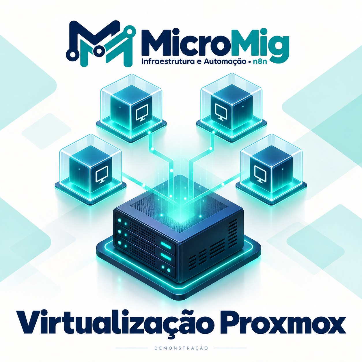MicroMig — Proxmox e containers Docker — Infraestrutura e Automação n8n