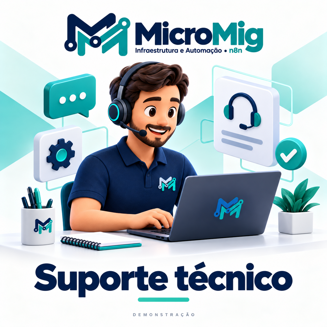 MicroMig — VPN e suporte remoto — Infraestrutura e Automação n8n